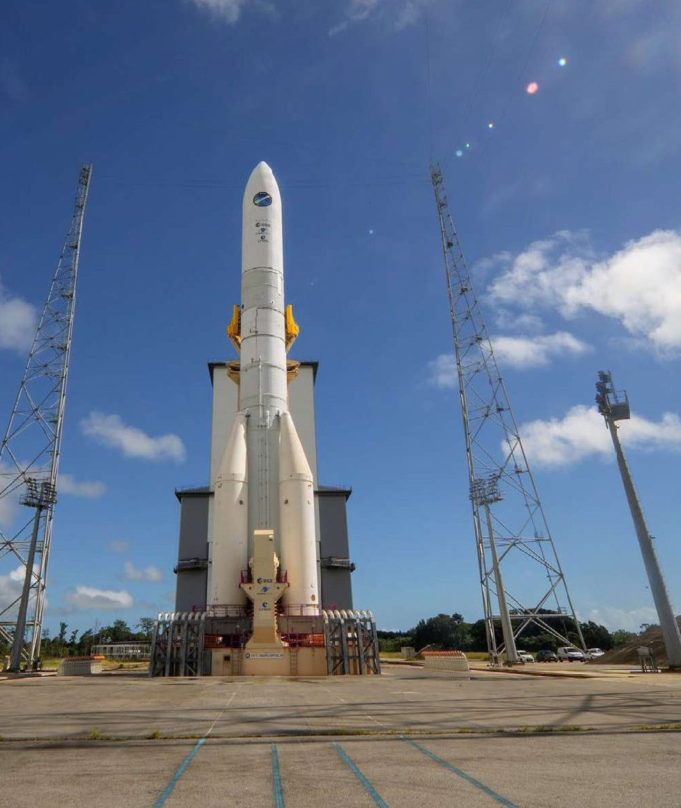 Ariane 6 საფრანგეთის გვიანის კოსმოდრომზე — საარქივო ფოტო