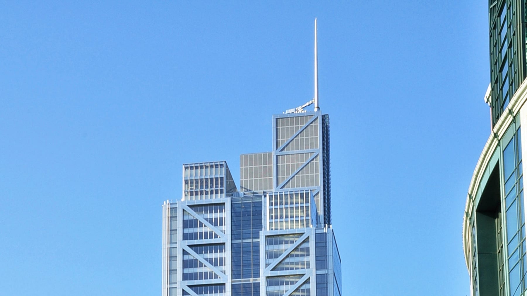 ლონდონის ცათამბჯენი Heron Tower, რომელსაც Salesforce Tower-ადაც მოიხსენიებენ — 2012 წლის საარქივო ფოტო